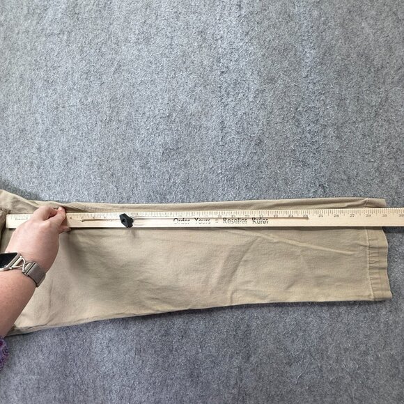 Mountain Khakis Teton Pants Men 32 x 30 Beige Stretch Slim Fit Tapered b128 - Picture 13 of 16